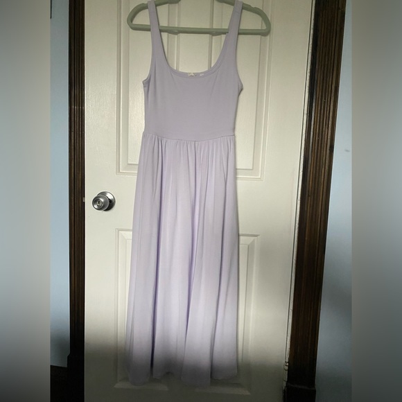 Aritzia Lavender midi-length dress size small - Picture 3 of 4